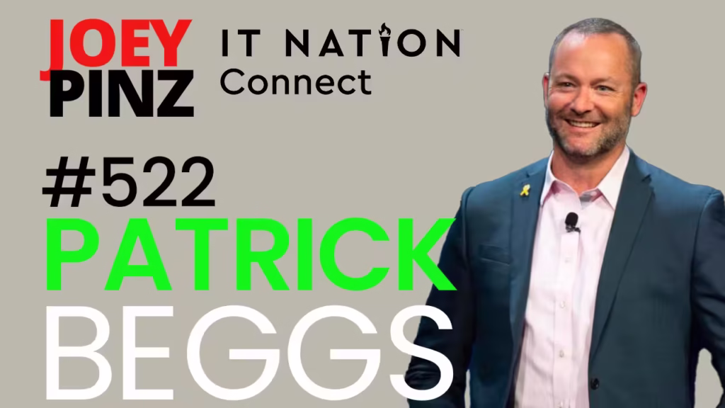 #522 ITNation – Patrick Beggs: Balancing Intensity and Safety in Sports and Cybersecurity