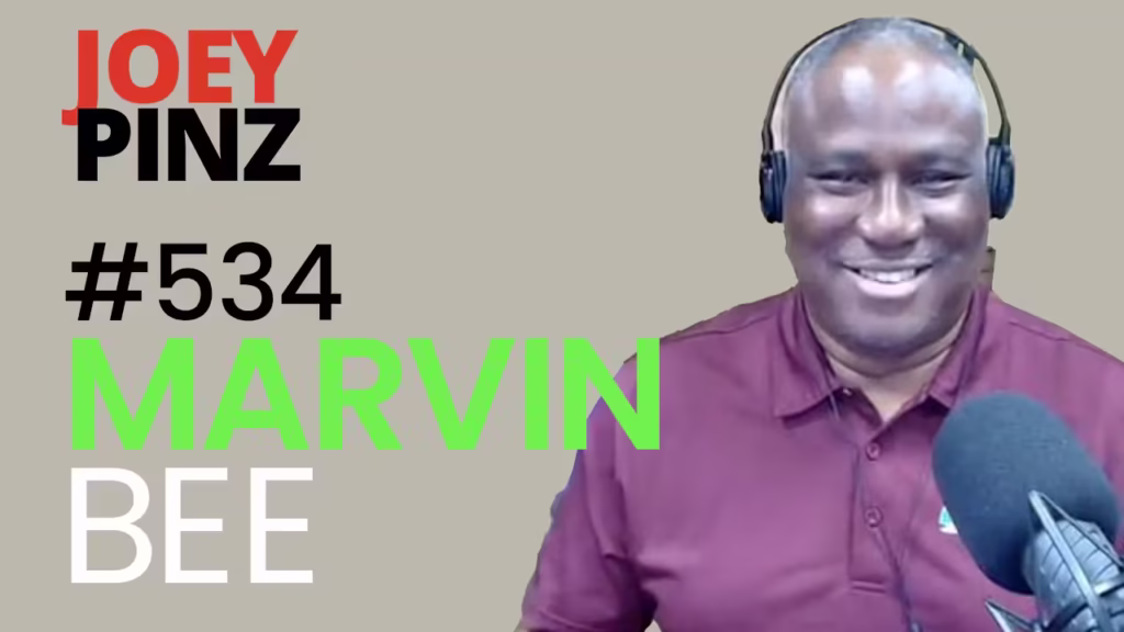 #534 Marvin Bee: From Tech Pro to Podcasting Icon